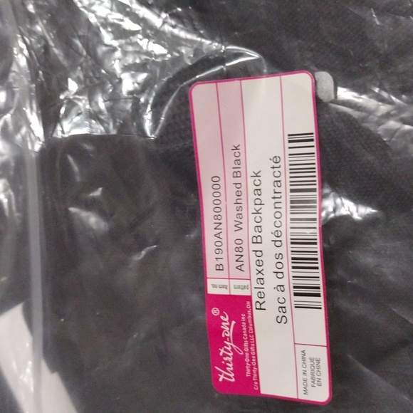 Thirty One Relaxed Backpack in Washed Black - Picture 3 of 4